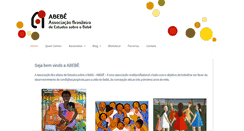Desktop Screenshot of abebe.org.br